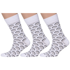 Комплект носков мужских MoscowSocksClub msk3-М31 разноцветных 25