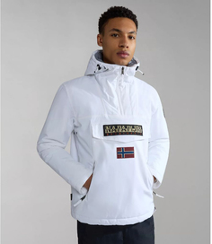 Куртка мужская Napapijri RAINFOREST POCKET 2 002 BRIGHT WHITE белая S