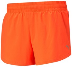 Шорты женские Puma Run Graphic Woven 3"" Short W оранжевые XS