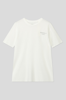 Футболка мужская Esprit Casual 992EE2K307 белая 2XL