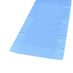 Шарф женский NoBrand 846847 голубой, 40х160 см