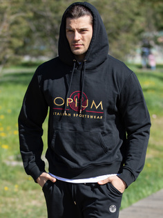 Худи мужское Opium F150 черное 3XL