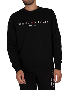 Свитшот мужской Tommy Hilfiger MW0MW11596 черный XL
