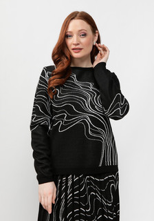 Джемпер женский Vivawool 312002 черный 50 RU