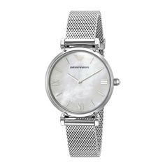 Наручные часы женские Emporio Armani AR1955 серебристые