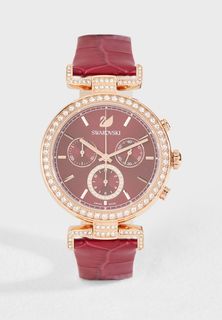 Наручные часы женские Swarovski 5416701 бордовые