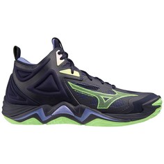 Кроссовки мужские Mizuno Wave Momentum 3 Mid синие 42 RU