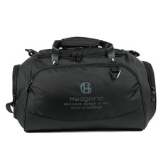 Дорожная сумка унисекс Hedgard 4178 черная, 45х32х30 см
