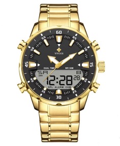 Наручные часы мужские Wwoor WR8890-G золотистые