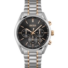Наручные часы мужские HUGO BOSS HB1513819 серебристые/золотистые
