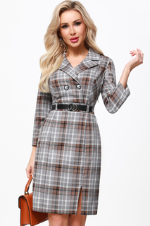 Платье женское DSTrend 536 серое 42 RU