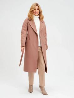 Пальто женское Giulia Rosetti 66655 коричневое 52 RU