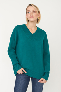 Пуловер женский Baon B1323536 зеленый XL