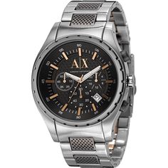 Наручные часы унисекс Armani Exchange AX1093 серебристые