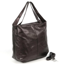Женская сумка шоппер из эко кожи 2383 Бронза Fuzi House