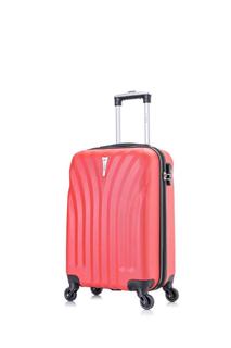 Чемодан унисекс LCase красный, 58х36х23 см