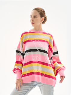 Свитер женский MELLE 4102 розовый one size