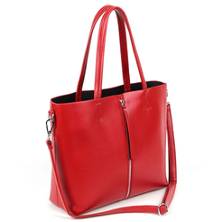 Женская сумка шоппер из эко кожи 5325-836 Ред Fuzi House