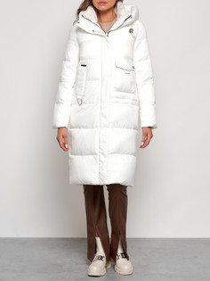 Пальто женское AD133127 белое 2XL No Brand