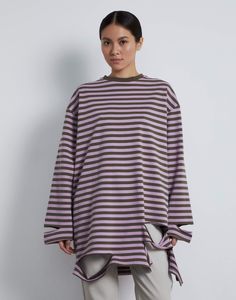 Лонгслив женский Gloria Jeans GKT022145 фиолетовый XS/164-XL/170