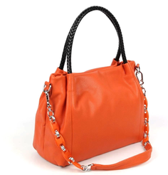 Женская сумка с ручками из эко кожи 2331 Оранж Fuzi House