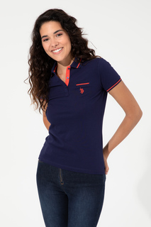 Футболка женская U.S. POLO Assn. G082GL0110GLORIA22 синяя XS