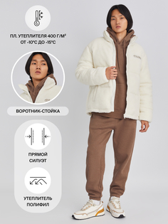 Куртка мужская Zolla 0134255020241000 белая S/M