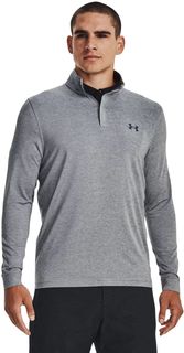 Лонгслив мужской Under Armour Ua Playoff 1/4 Zip серый LG