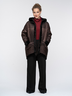 Куртка женская ALEF 4112К коричневая 44 RU Алеф