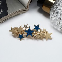 Заколка-автомат Queen Fair 5423299 золотистая, 1 шт