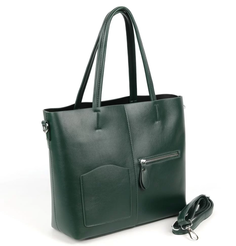 Женская сумка шоппер из эко кожи 8333-836 Грин Fuzi House