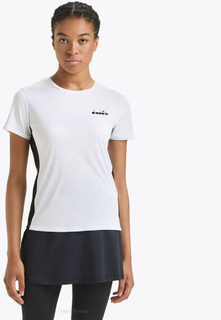 Футболка женская Diadora L. Ss T-Shirt белая XL