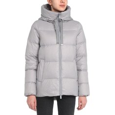 Пуховик женский Maison David MLY011-1 серый XS