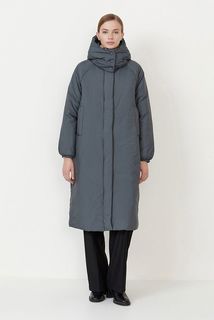 Пальто женское Baon, B0723501, серое, размер XL