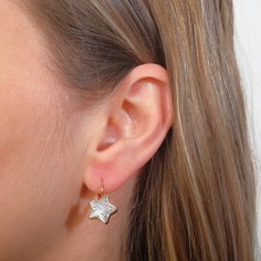 Серьги каффы из бижутерного сплава Queen Fair 6961442, пластик