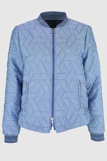 Бомбер женский Bianca 14004 синий 48 EU