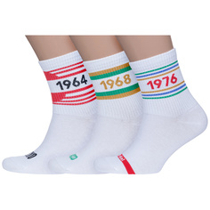 Комплект носков мужских MoscowSocksClub msk3-М49 разноцветных 27