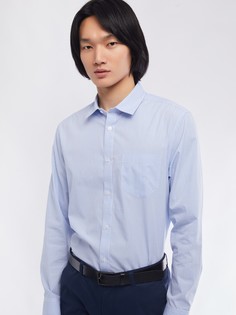Рубашка мужская Zolla 01411215906251C0 голубая XL
