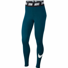 Леггинсы женские Nike AH3362 бирюзовые XS