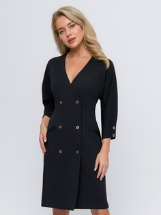 Платье женское 1001dress 0202983DB синее 42 RU