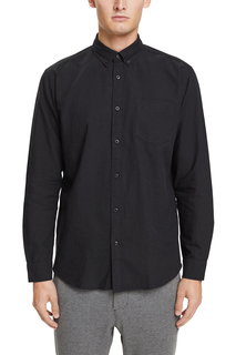 Рубашка мужская Esprit Casual 992EE2F302 черная 2XL