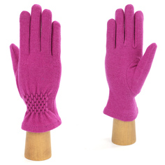 Перчатки женские FABRETTI JIF11 ярко-розовые, р. 7
