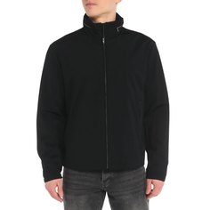 Ветровка мужская Maison David MLY23-100M черная 2XL