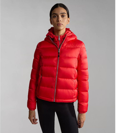 Куртка женская Napapijri AERONS RISE H W R23 RED BITTERS R23 красная XL