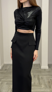 Юбка женская Arte Nova черная 42 RU