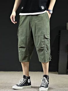 Повседневные шорты мужские Modniki 233203038 зеленые XL