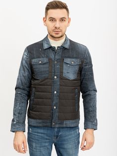 Куртка мужская RM Shopping W81 синяя 52 RU