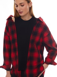 Рубашка женская Zolla 02411115946130C0 красная S