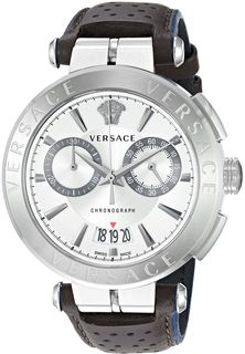 Наручные часы унисекс VERSACE VBR010017 коричневые