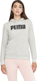 Худи женское Puma Essentials Hoody Track W серое 2XL